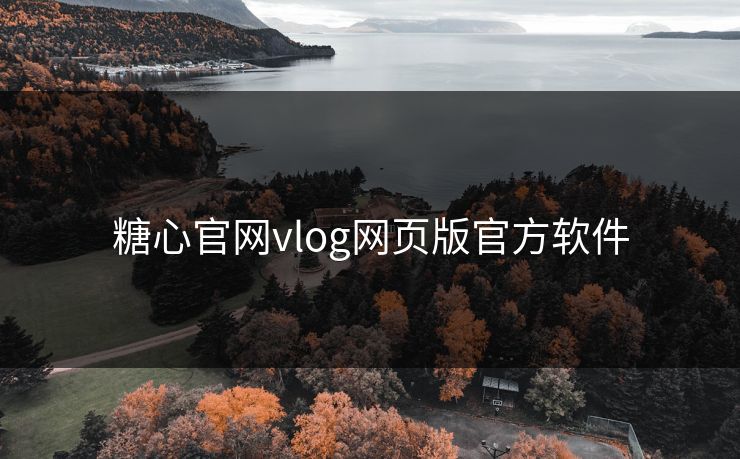 糖心官网vlog网页版官方软件